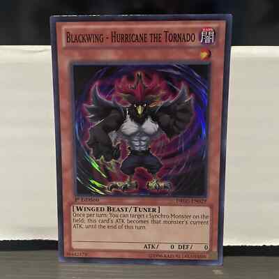 Yu-Gi-Oh! Blackwing - Hurricane The Tornado DRLG-EN029 Super Rare | 1. Edition | Dragons Of Legend