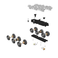 Mikes Train House Mth20-89009 Proto 3-2 Scale 6 Wheel Truck Hi-rail Set Kit on sale Mikes Train House Mth20-89009 Proto 3-2 Scale 6 Wheel Truck Hi-rail Set Kit on sale