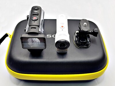 [Top Mint] Sony HDR-AS300 Camcorder White (with Waterproof Case)  27242895751|