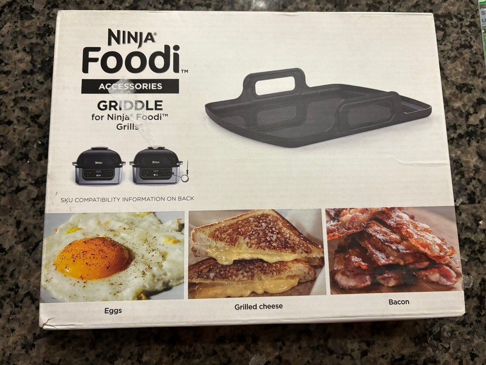 Ninja Foodi Accessories GRIDDLE for Foodi Grills, Nonstick, Dishwasher Safe Ninja Foodi Accessories GRIDDLE for Foodi Grills, Nonstick, Dishwasher Safe
