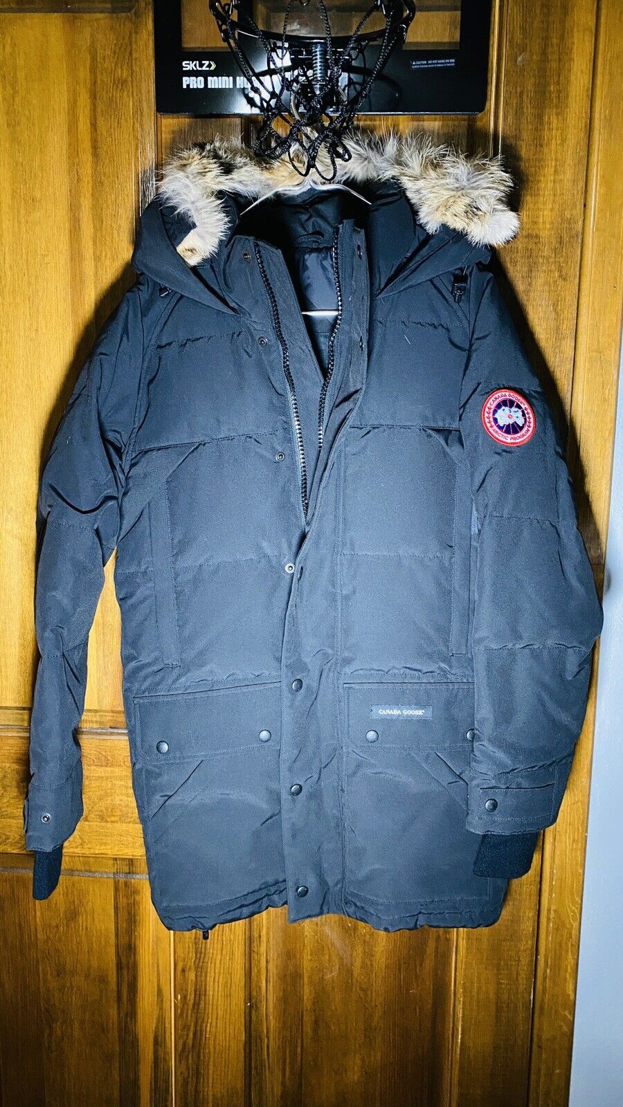 Canada Goose Emory Parka Cotton x Polyester Down Jacket XS Men's Black 2580M