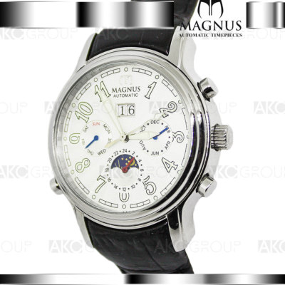 Magnus Lugano M104MSB85 Automatic Mens Watch