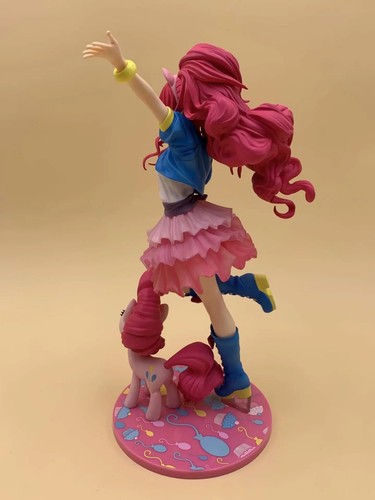 New Pinkie Pie Action Figure My Little Pony Bishoujo Princess 22cm Statue Toys - Picture 6 of 9