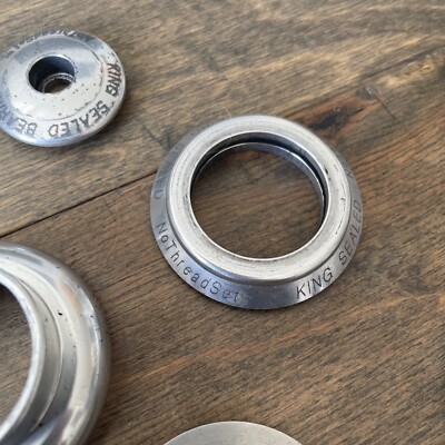 Chris King Nothreadset 1 1/8” Silver No Logo | eBay