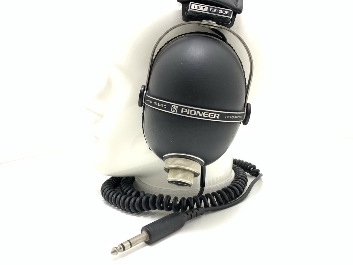 Pioneer SE-505 有線ヘッドホン PIONEER SE-505 Rare 2 Way Headphones Vintage 1973 Hi Fi Made