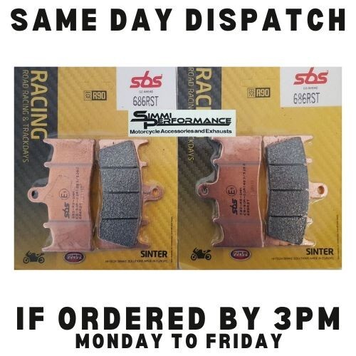 SBS Racing Sinter Front Brake Pads Kawasaki ZRX 1200 2001 2002 2003 2004