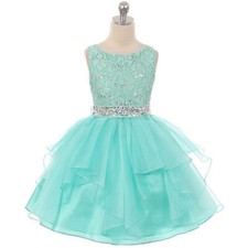 MINT Size 8 Flower Girl Dress Party Birthday Bridesmaid Recital Graduation