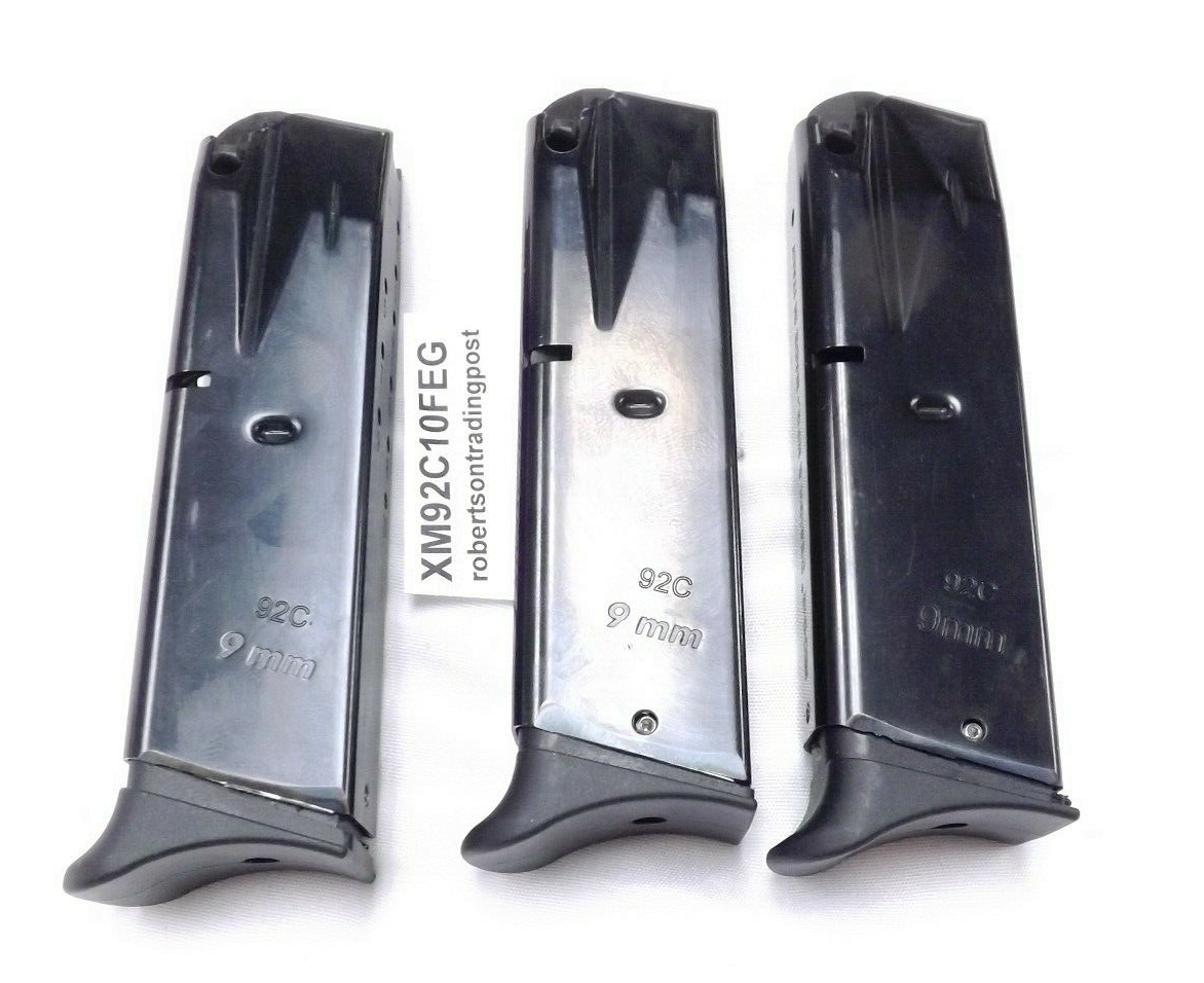 Feg R9 Mec-Gar 9mm 10 rd Magazine fits Beretta 92C also Feg P9R KBI GKK92 R9 ...