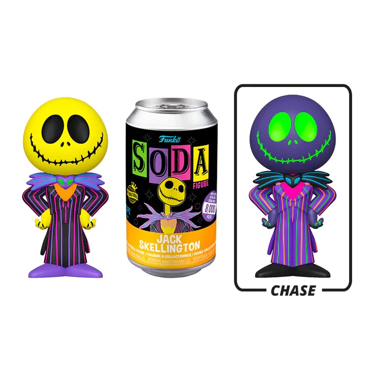 ファンコFUNKO SODA ソーダ缶　JACK SKELLING TON Amazon.com: FUNKO VINYL SODA: The Nightmare Before Christmas