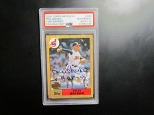 2001 Topps Archives Phil Niekro Signed Baseball Card PSA 10