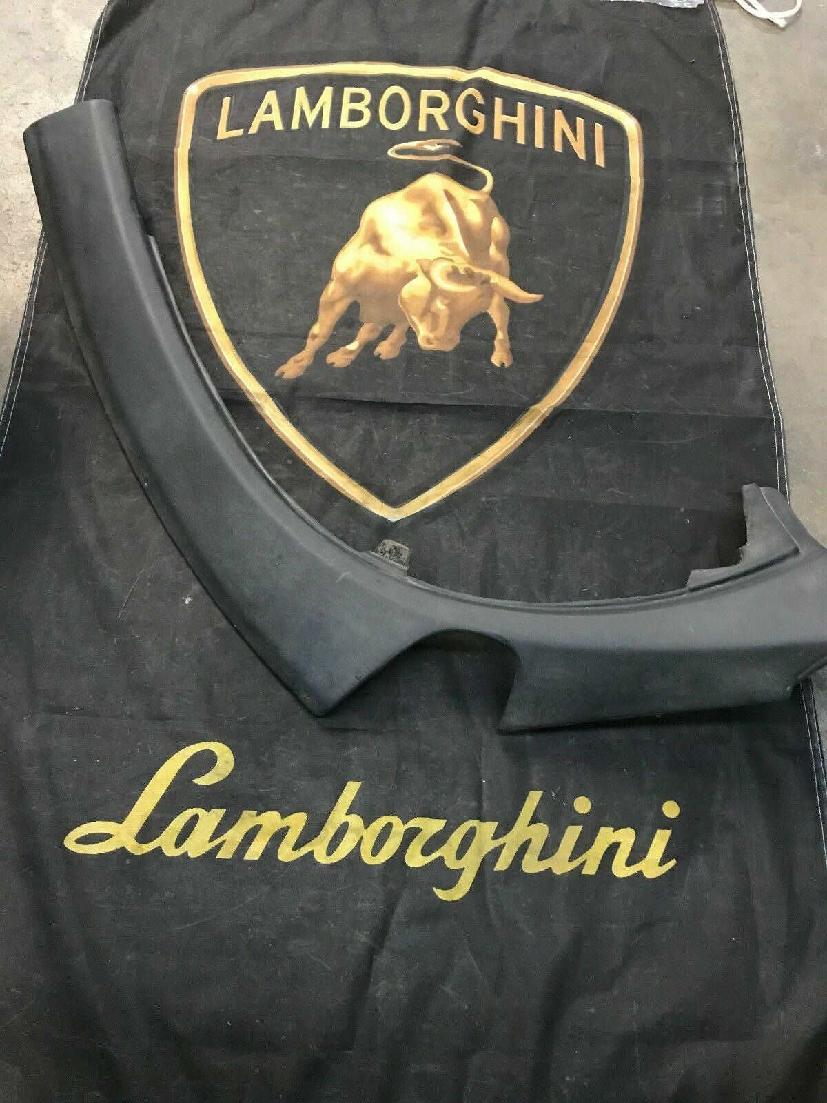 LAMBORGHINI GALLARDO DRIVER SIDE INTERIOR DASH TRIM GAP COVER OEM 400858345