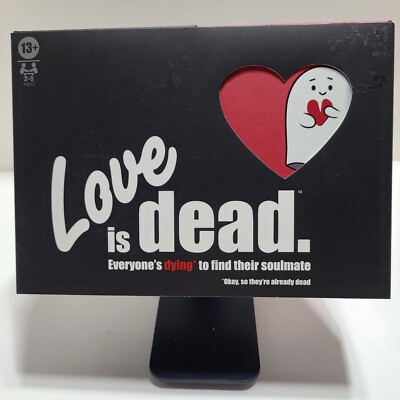 Love is Dead   And You Thought Your Love Life was Dead Card Game by Hasbro.