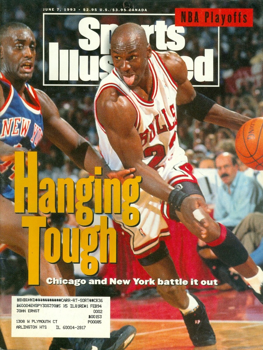 1993 Sports Illustrated: Michael Jordan Chicago Bulls vs