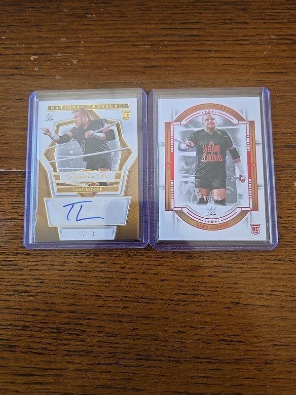 2024 National Treasures Tank Ledger Definitive Ink Auto 65/83-base Tank...