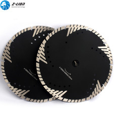 9" Diamond Turbo Saw Blade 2Pcs Granite Saw Marble Concrete Stone Cutting Tools