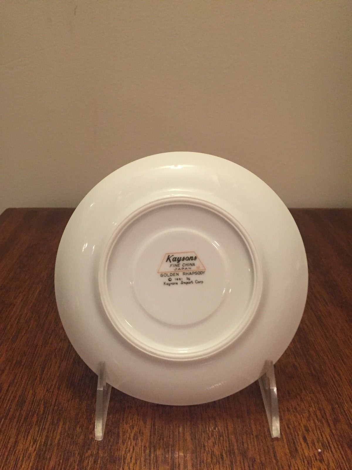 Kaysons Fine China Golden Rhapsody Saucer(s) eBay