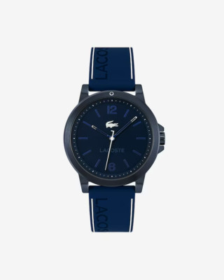 Lacoste Men's Court 3 Hands Blue Silicone Watch