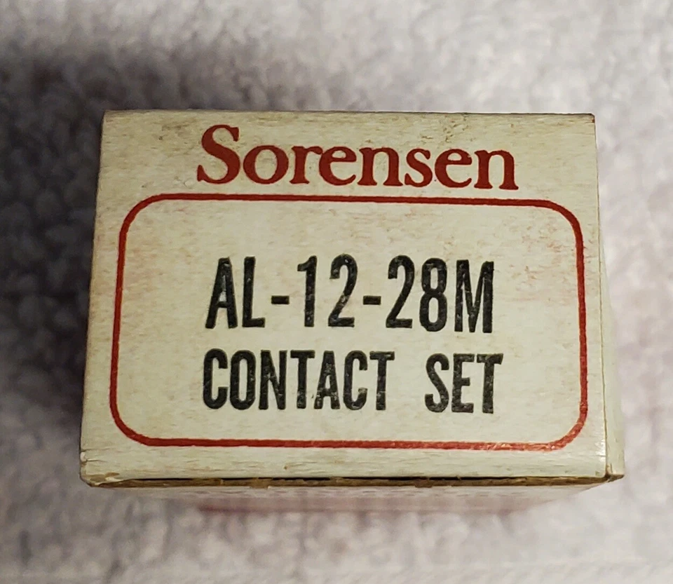Juego de puntos de contacto Sorensen AL-12-28M 1958-66 Chrysler Dodge DeSoto 60-65 Jeep Foto 2 de 4