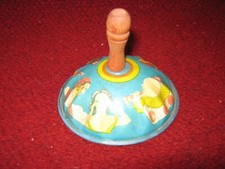 Vintage Noise Maker Works Tin Party Toy Bell circa 1950s Ohio Art  