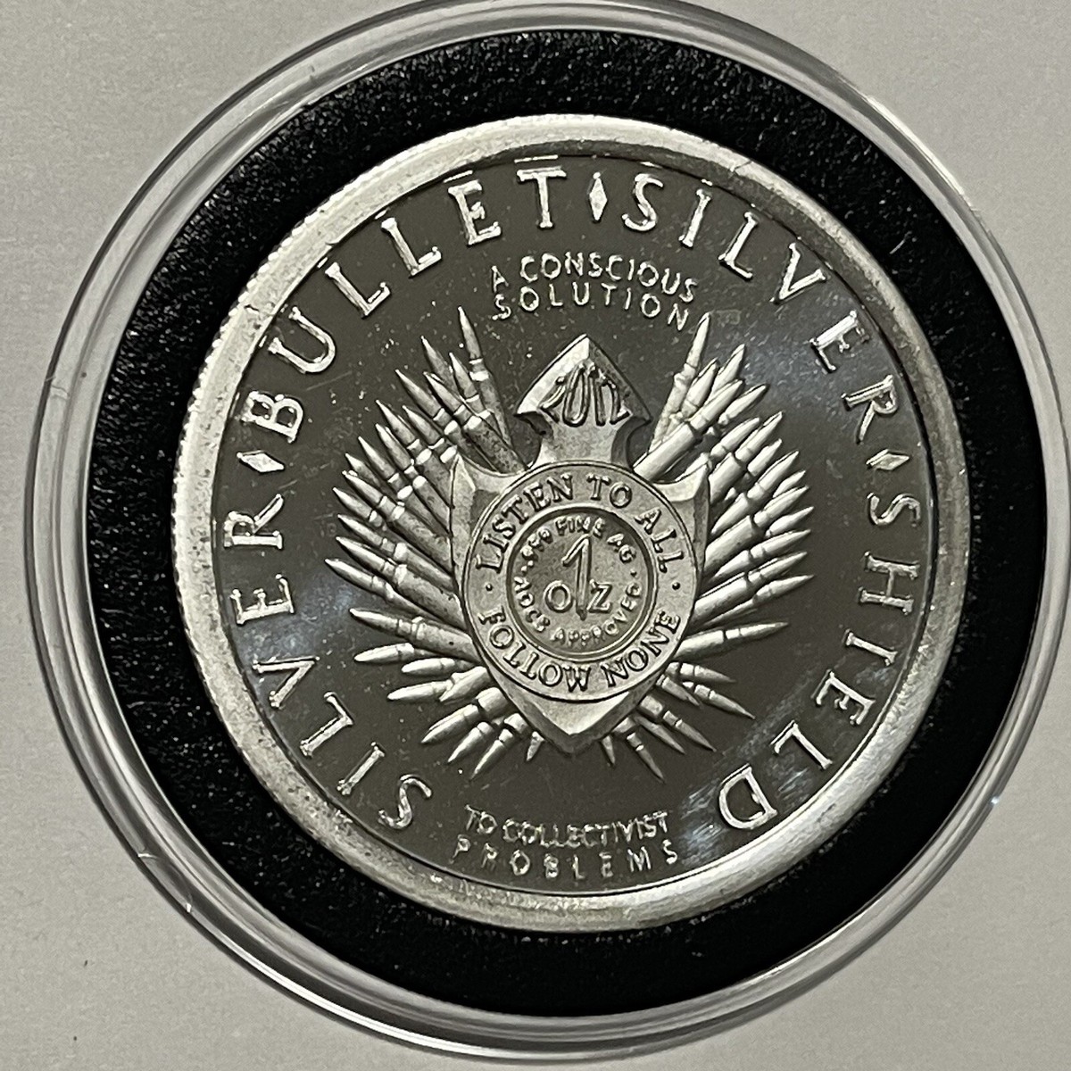 2012 Debt & Death Original SBSS Collector Coin 1 Troy Oz .999 Fine