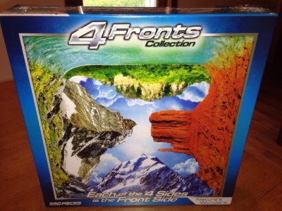 A Broader View Nature's Wonders 4 Fronts Collection 550 Piece Puzzle New Sealed