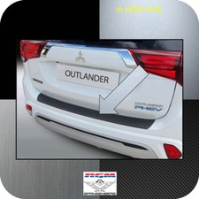 Exklusiv RGM Ladekantenschutz Silber-Look für Mitsubishi Outlander III SUV 2015-