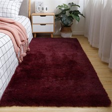 Hochflor Teppich Wohnzimmer Fellteppich Kunstfell Shaggy Flauschig Teppiche 