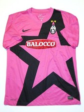 2011-2012 Nike Auténtica Juventus Rosa Balocco Visitante Kit Camiseta Jersey