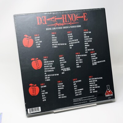 Death Note Vol 1 2 3 Complete Vinyl Soundtrack 6 LP Apple Box Set