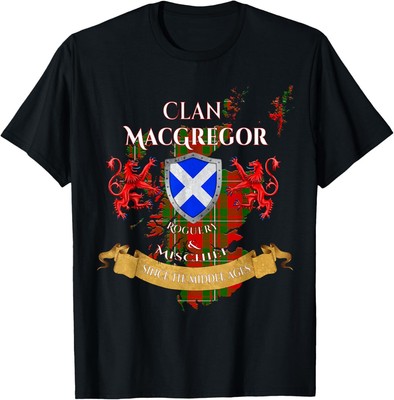 MacGregor Scottish Family Clan Middle Ages Mischief T-Shirt Hoodie