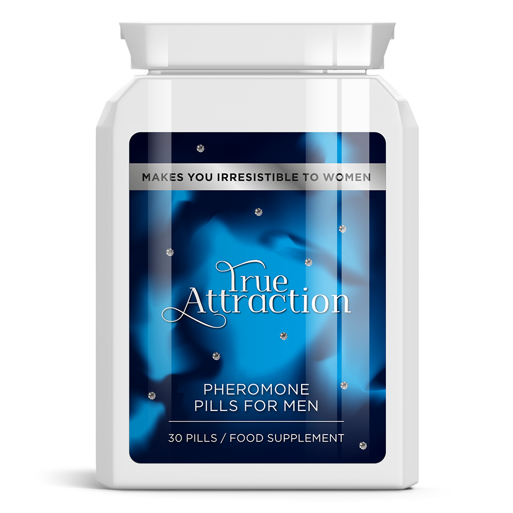 TRUE ATTRACTION PHEROMONE PILLS FOR MEN – MAKES YOU IRRESISTIBLE TO WOMEN