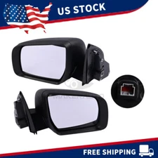 Flat Mirror Left & Right Side For 2019-22 Ford Ranger Pair KB3Z17682B KB3Z17683B