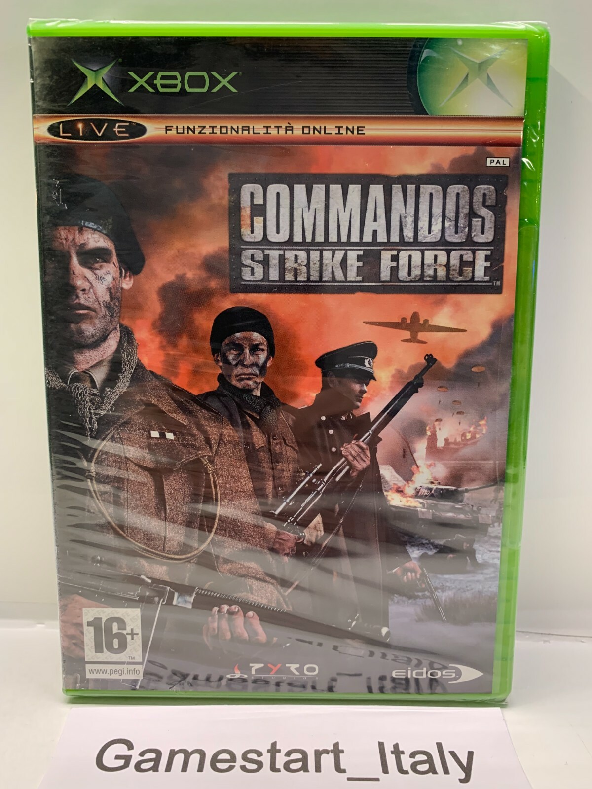 COMMANDOS STRIKE FORCE - XBOX - GIOCO NUOVO SIGILLATO NEW SEALED PAL