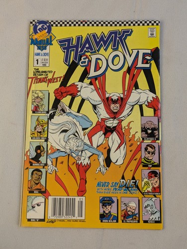 Hawk & Dove Annual #1 - December 1989 - High Grade Copper Age DC Comics Classic