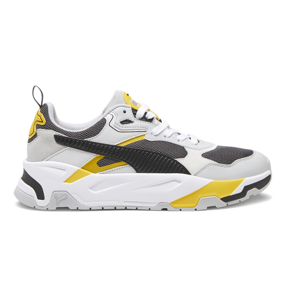 Puma Trinity Lace-Up Grey Mens Casual Sneakers 38928911