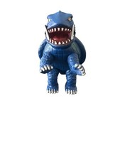 Gamera Soft Vinyl Kaiju Monster Figure Blue Green Scale Texture Used