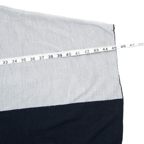 Jupe Ann Taylor Taille 14 Style A-Line Brodée Noir Et Gris - Occasion Très Bon État
