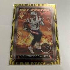2023 Panini Phoenix - Hot Routes JuJu Smith-Schuster #HR-19 Yellow /75
