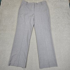 TALBOTS Heritage Grey Straight Leg Trousers Career Formal Women Size 12