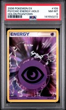 2006 Pokemon EX Holon Phantoms 109 Psychic Energy Holo PSA 8 Card Trusted Seller on eBay