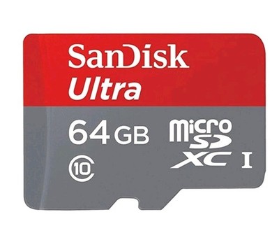  SanDisk Ultra 64GB Micro SD Card - Memory Cards - Data Transfer/Storage Card