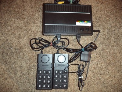 coco vision retro comes with controllers and tv hookups power supply clean works