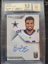 2016 Donruss Elite - Pen Pals Ezekiel Elliott #PP-EE (AU, RC) BGS 9.5