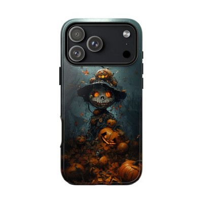 For iPhone/Galaxy/Pixel | Phone Ink Case - Scarecrow Pumpkin