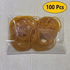 100pcs Rubber Strong Elastic 38mm Diameter Multi-Purpose Natural Rubber Bands