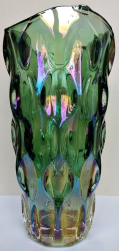 Kristall Glas Vase 24 cm - Bild 3 von 5
