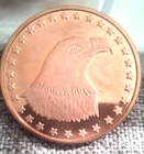 1 oz American Eagle copper round