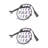 2X Fast ABS-SENSOR Raddrehzahl Vorne Beidseitig Passend FÜR Ford Tourneo