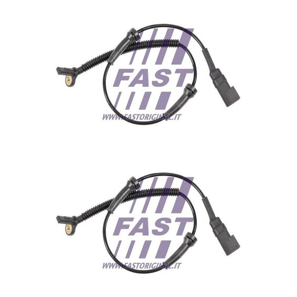 2X Fast ABS-SENSOR Raddrehzahl Vorne Beidseitig Passend FÜR Ford Tourneo-image