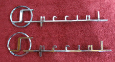 Vintage Pair 1955 1956 Buick Special Quarter Panel Emblem Scripts 1172064 Gm Oem Vintage Pair 1955 1956 Buick Special Quarter Panel Emblem Scripts 1172064 Gm Oem